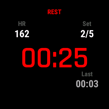 WodCraft Strength REST timer
